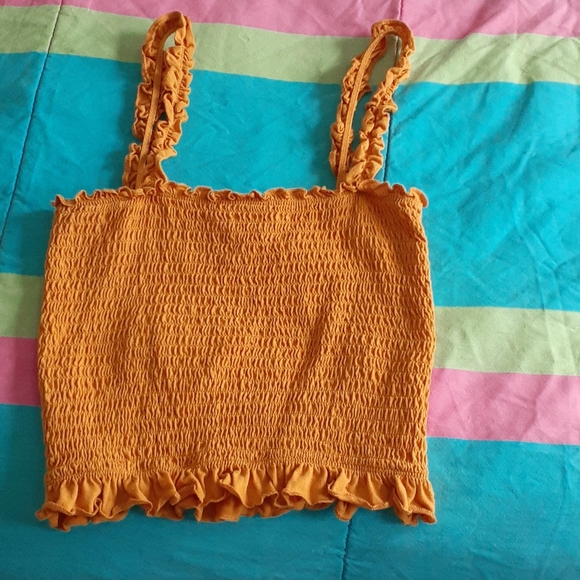 Orange crop top - Picture 1 of 4